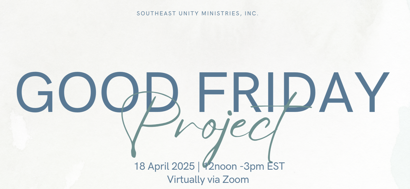 The Good Friday Project