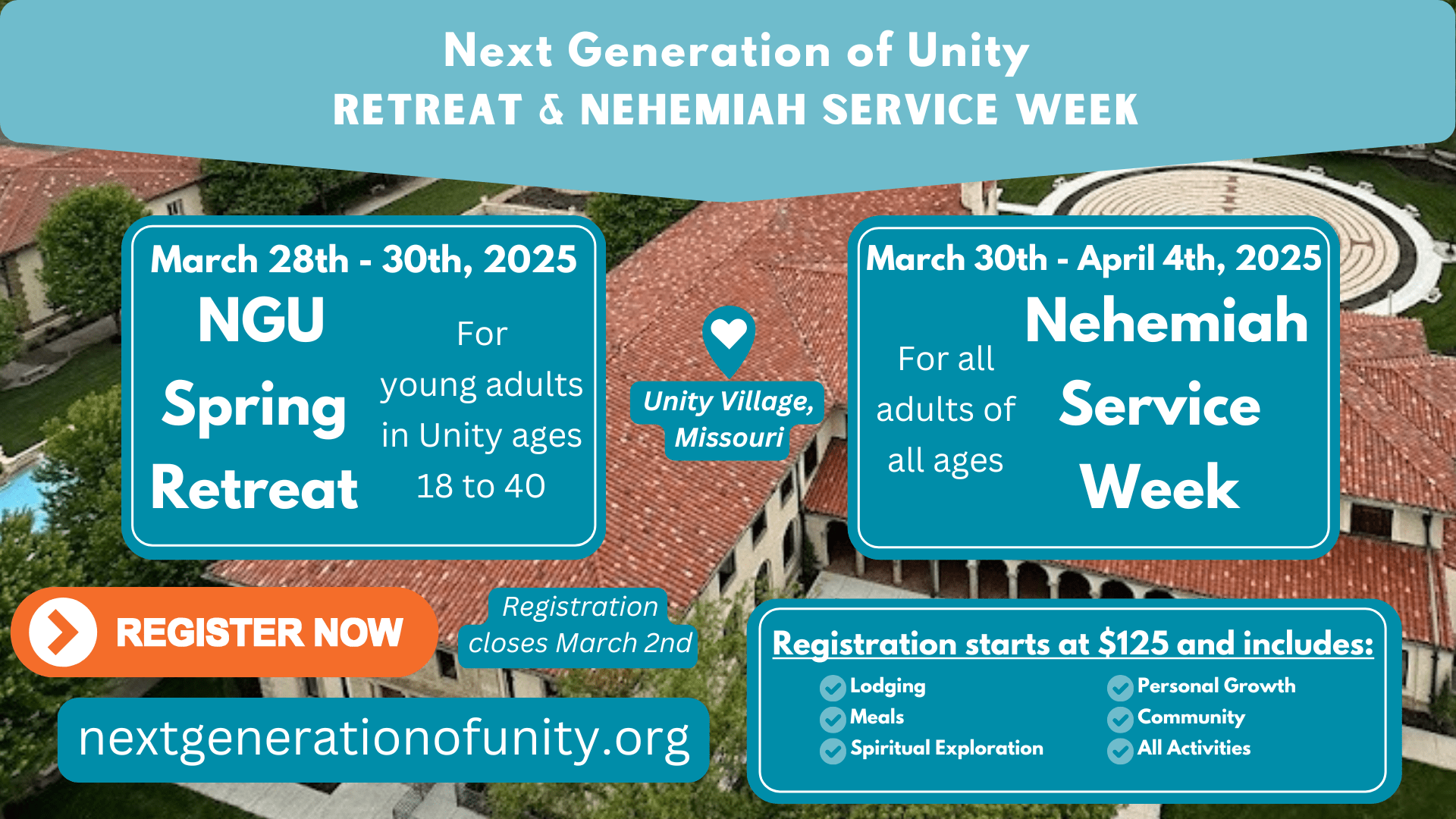 NGU Retreat and Nehemiah Service Week